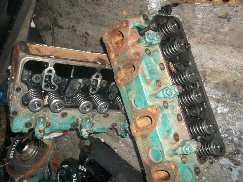 8675 головка блока 3978063, 8113587 D6B VOLVO FL6 вольво