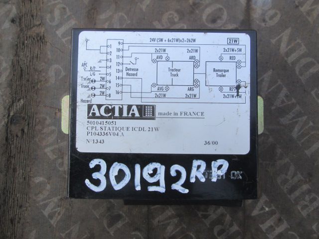 30192 Реле поворотов 5010415051 Рено Премиум DCI420