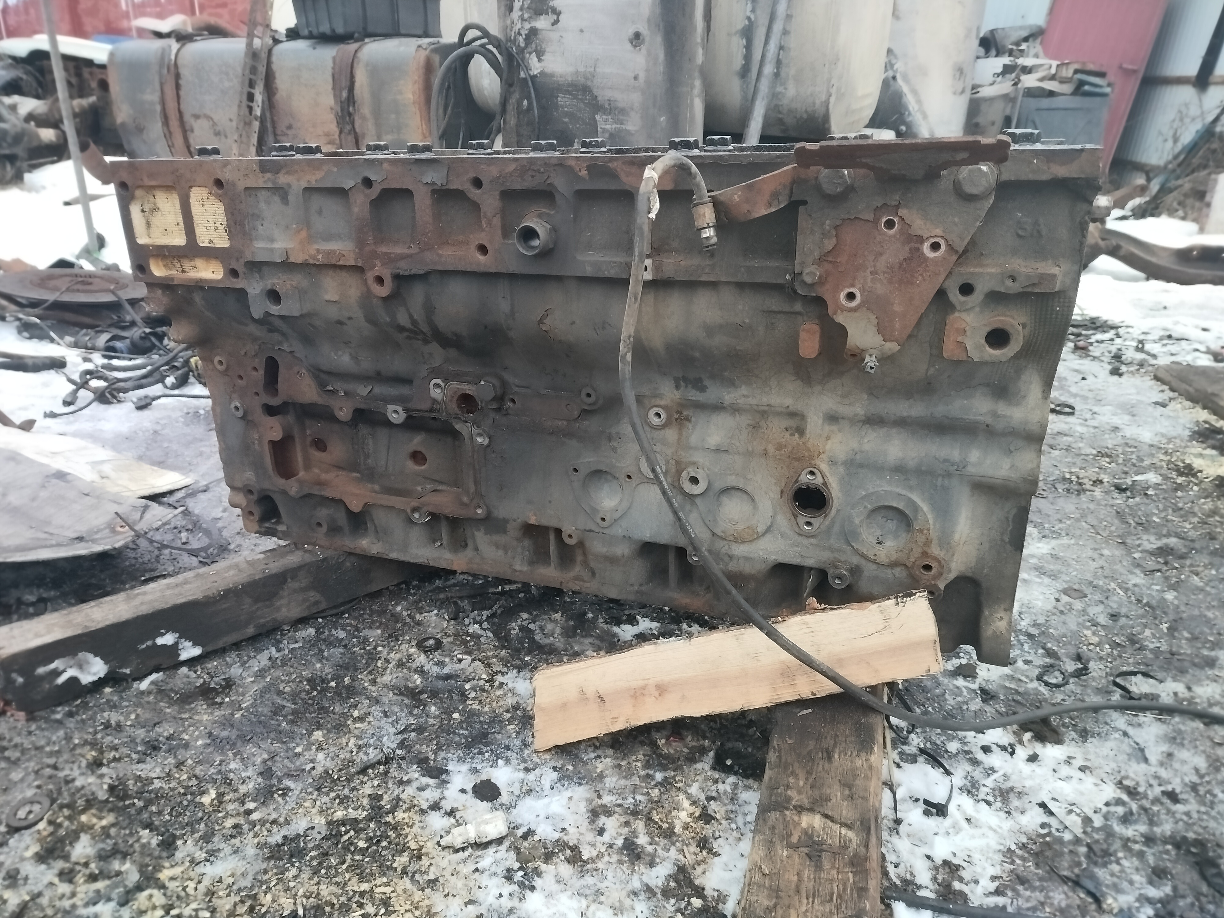 Блок ДВС OM457LA Евро5 КАМАЗ Mercedes Axor 4600110201 4570103308  4600101508