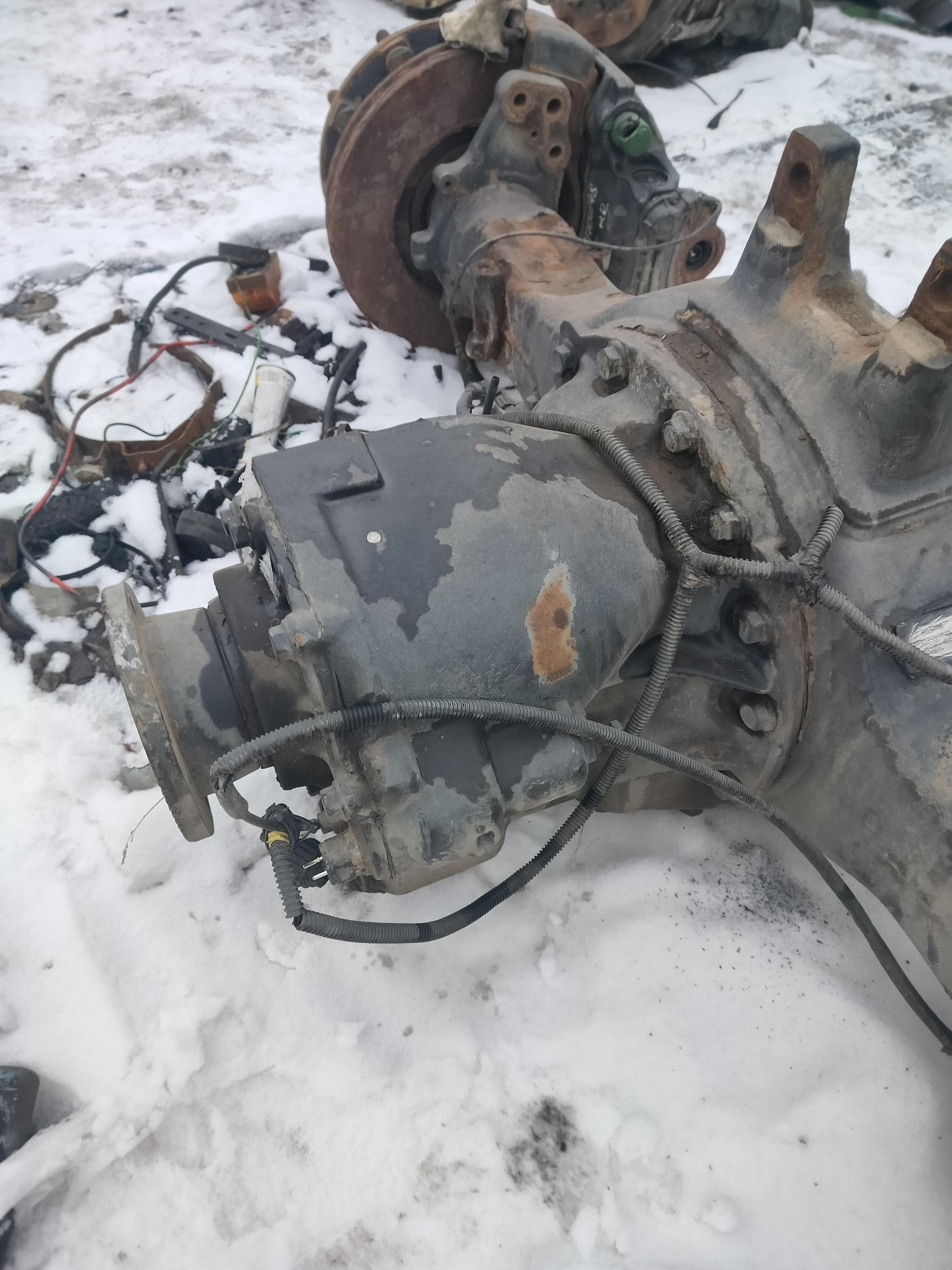Редуктор проходной КАМАЗ 65206 HLP41/11 3.727 RT890 HD4/020 DCG(S)-10