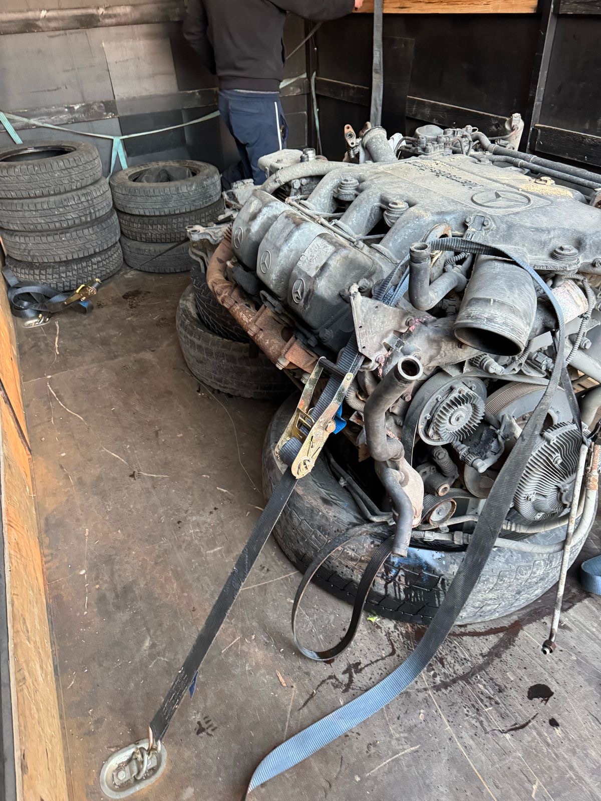Двигатель Ом 501 Mercedes actros