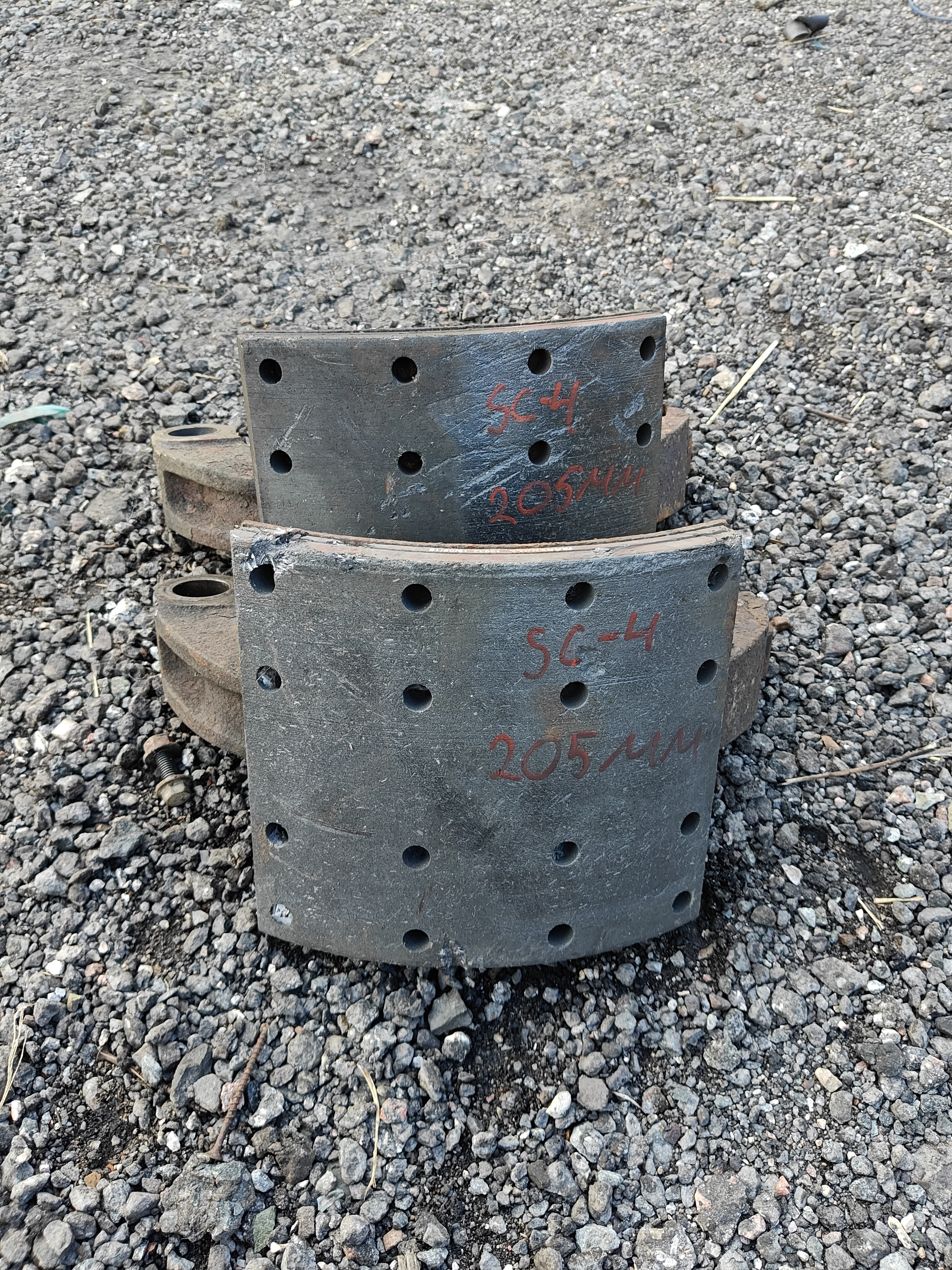 Колодки тормозные Скания 4 серия 205мм