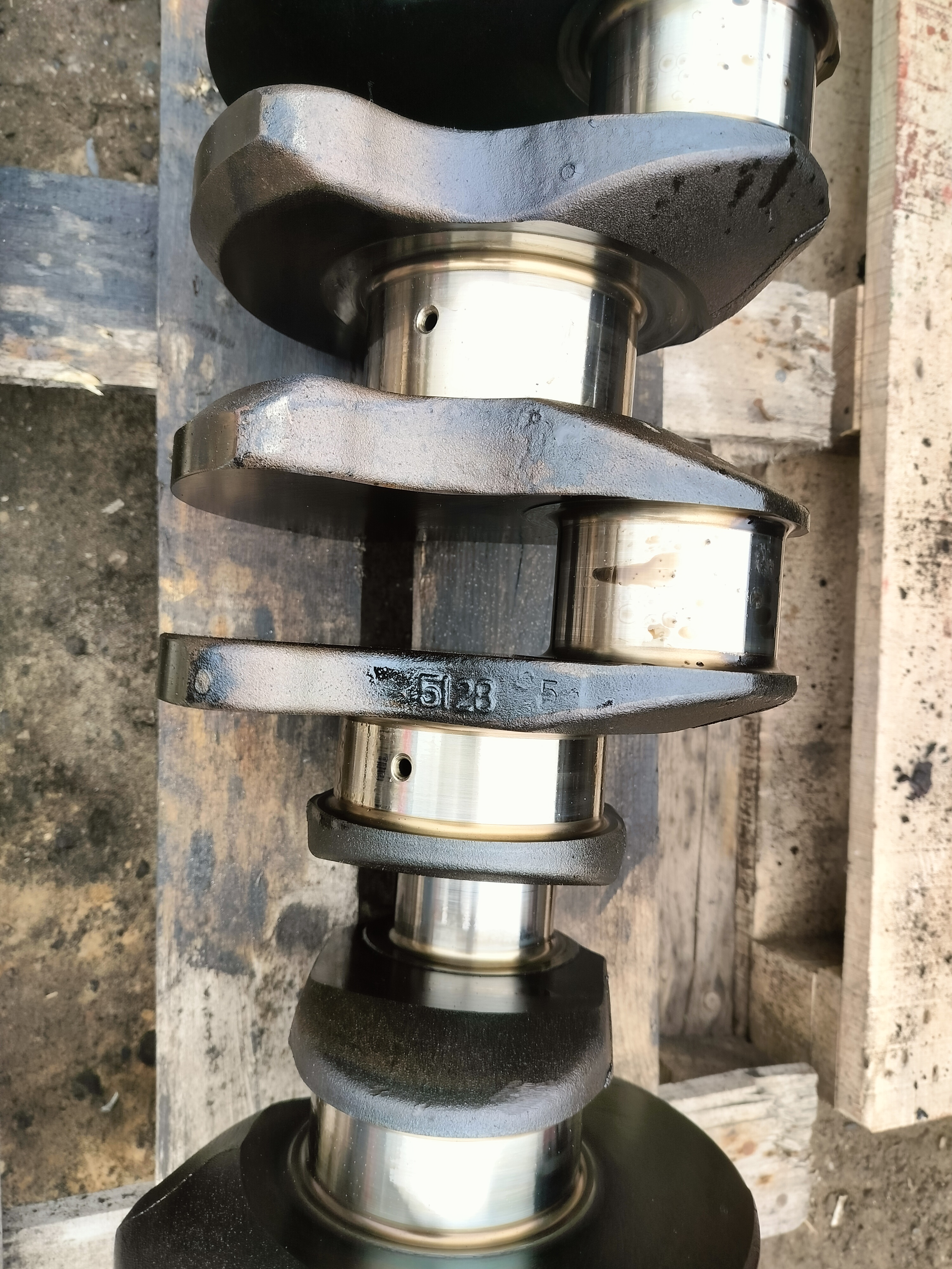 Коленвал Рено Магнум MACK430 Renault Magnum МАК430 5001834854 5140M28061 670GB245