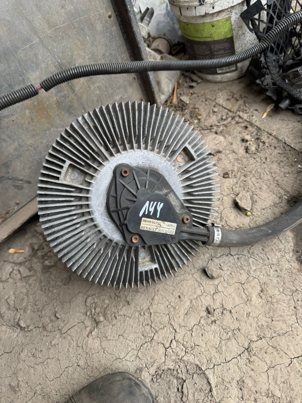 Вискомуфта электрическая привода вентилятора 5010315928 5010315927 5010315925 рено Магнум Renault Magnum MACK 440 400 480