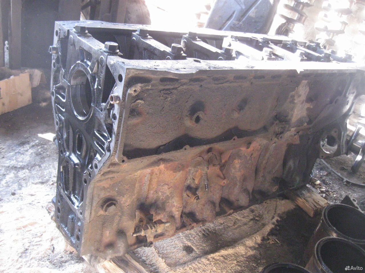 Блок цилиндров двигателя Volvo FH 12 1994г.в. 380