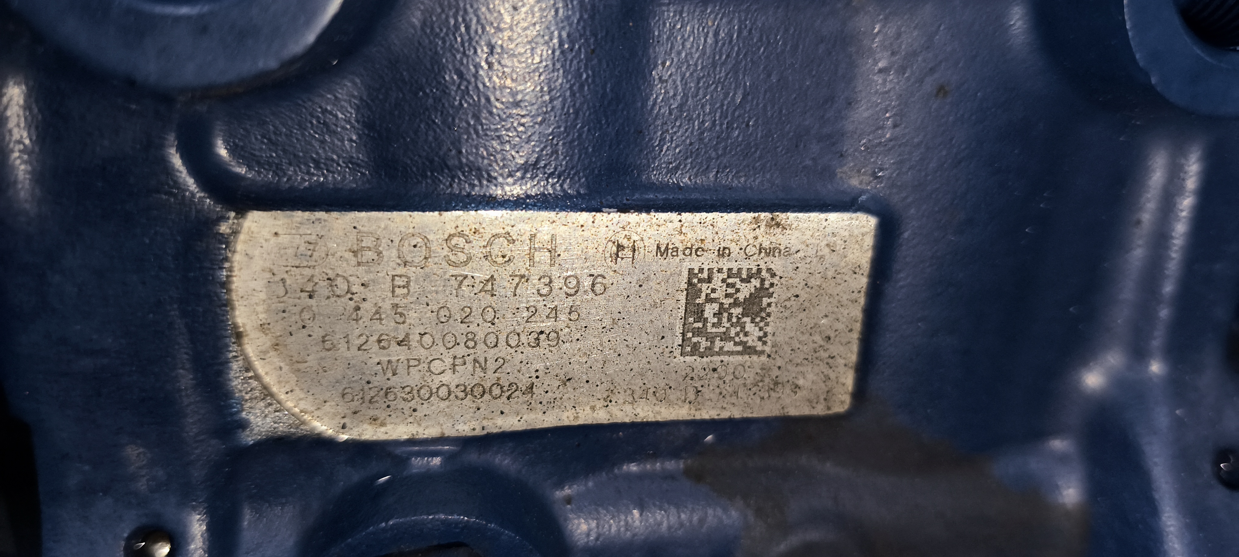 Двигатель Weichai WP13.480E501