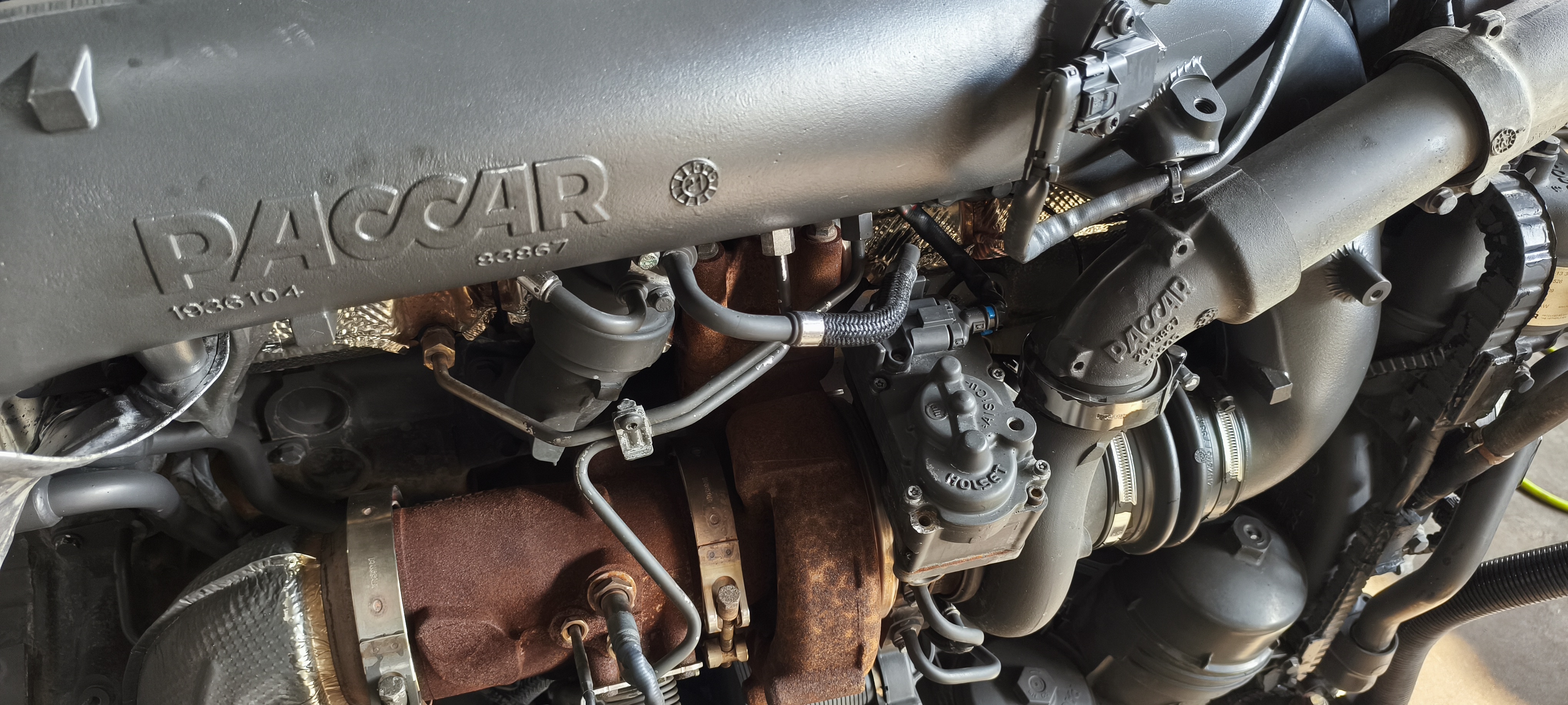 Двигатель MX-13 355 U6 2021г. DAF 106