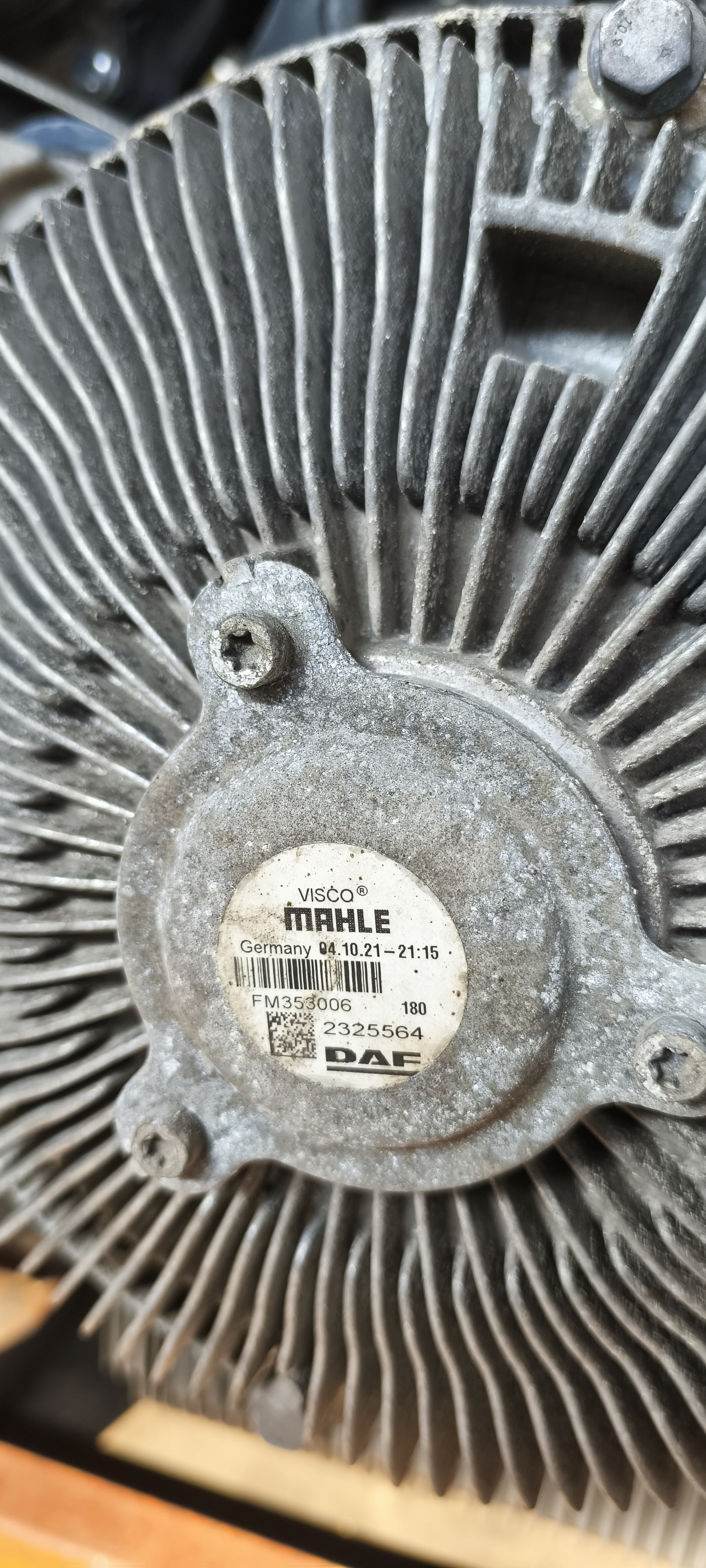 Двигатель MX-13 355 U6 2021г. DAF 106