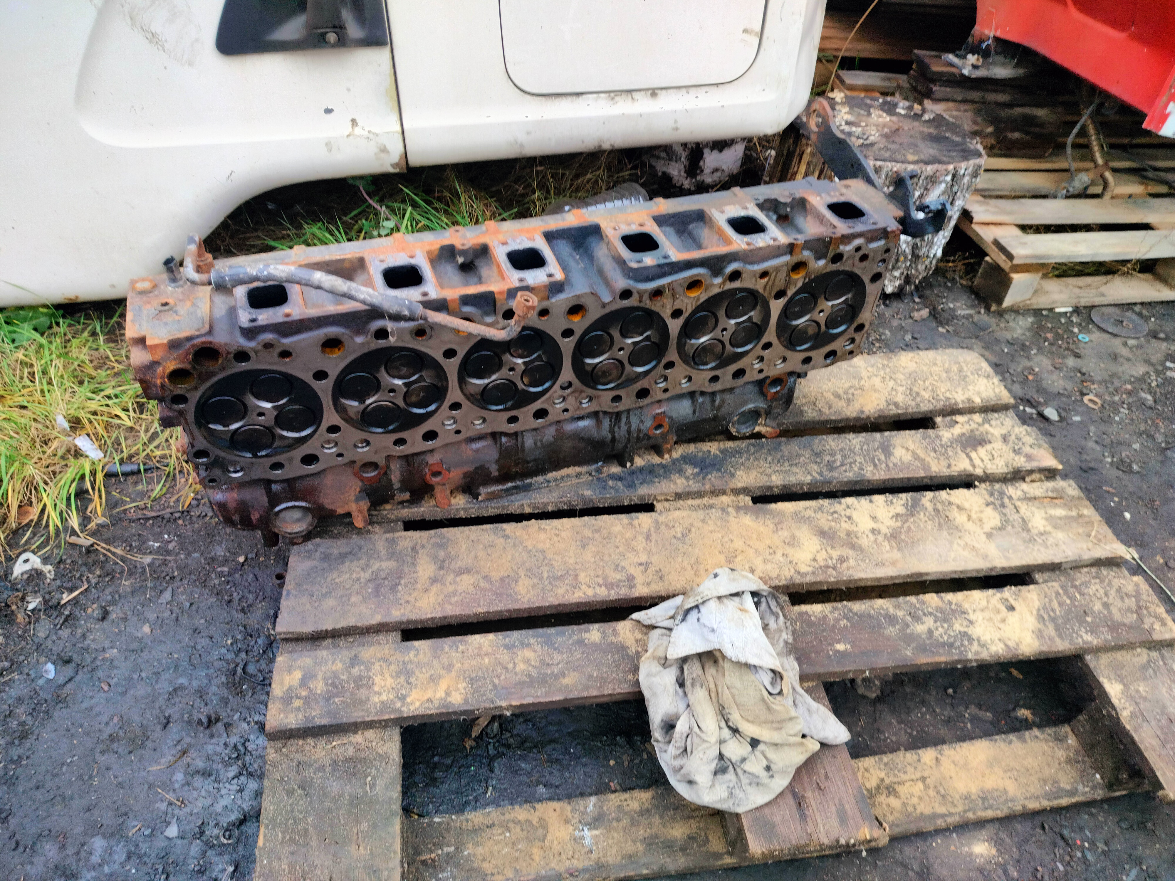 Гбц головка IVECO Stralis 440S43 AS STRALIS евро 3 Ивеко Стралис Курсор 10 Cursor 10 500380776 500059519 500059520 500380776 5801478431 5802530447 F3AE0681