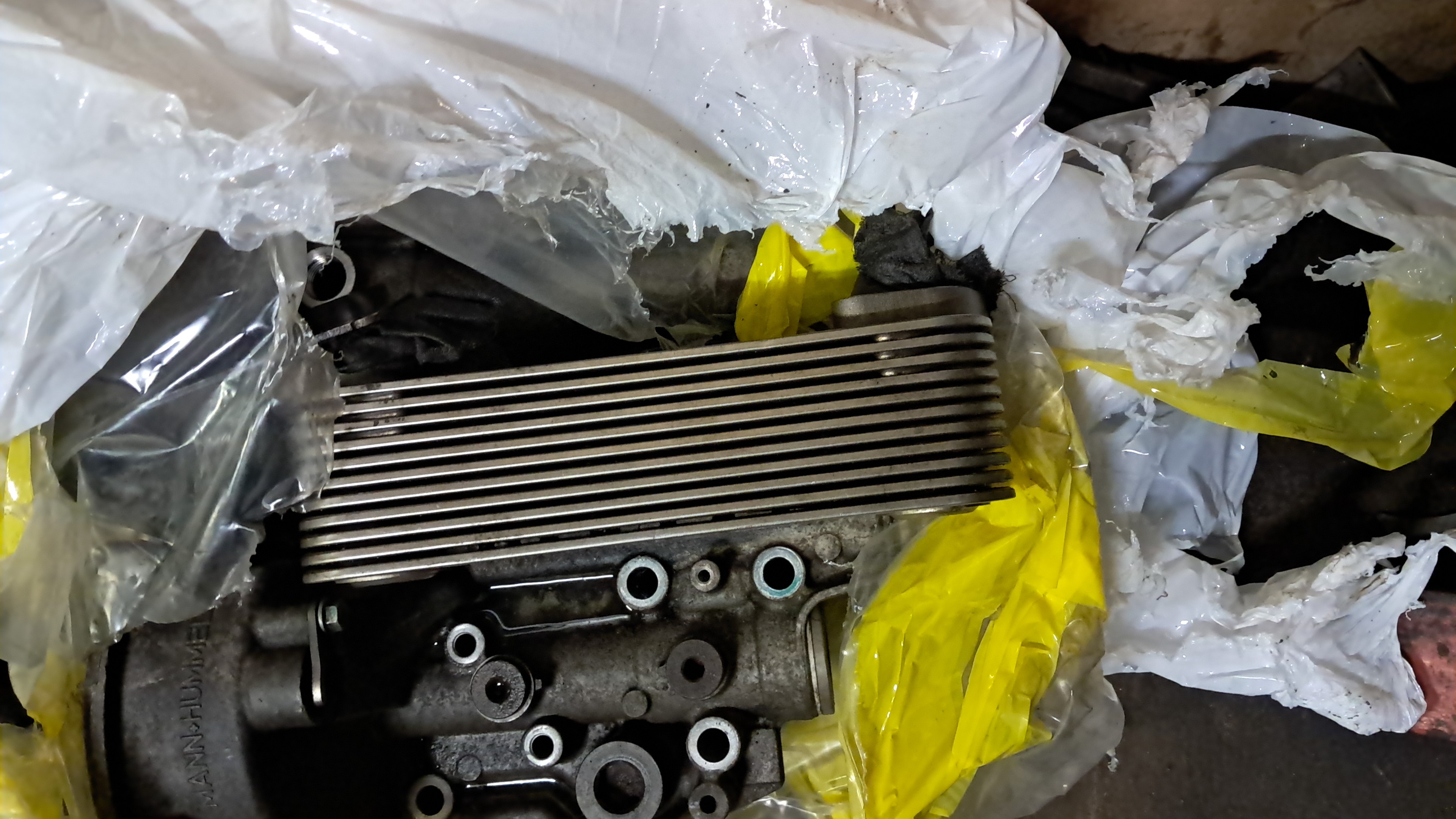 масляный радиатор man tgx или man tgs