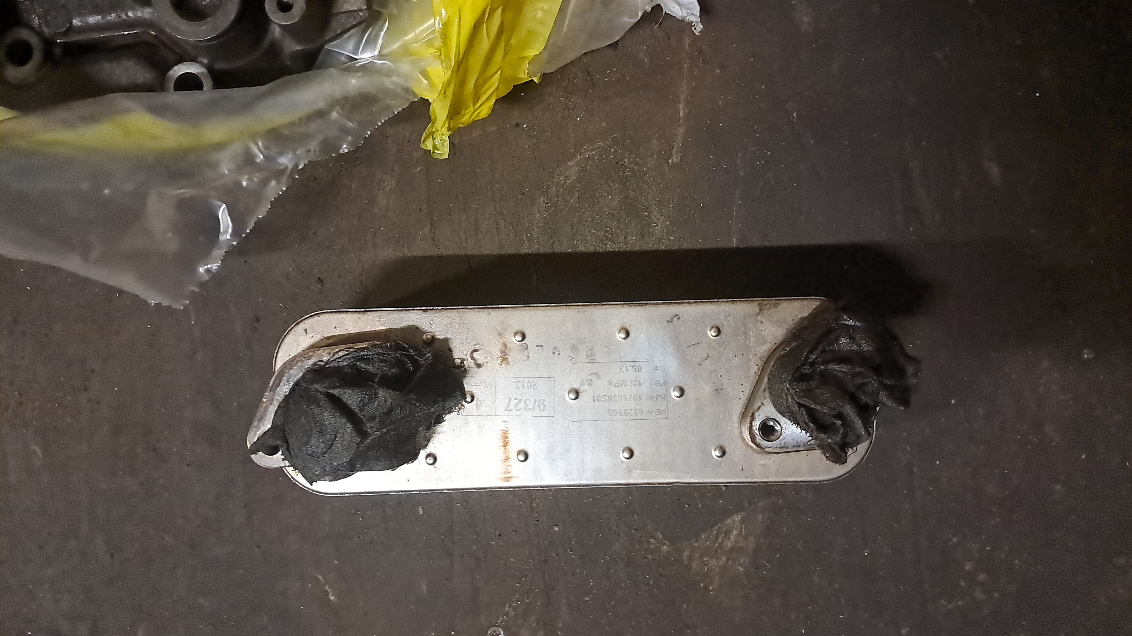 масляный радиатор man tgx или man tgs