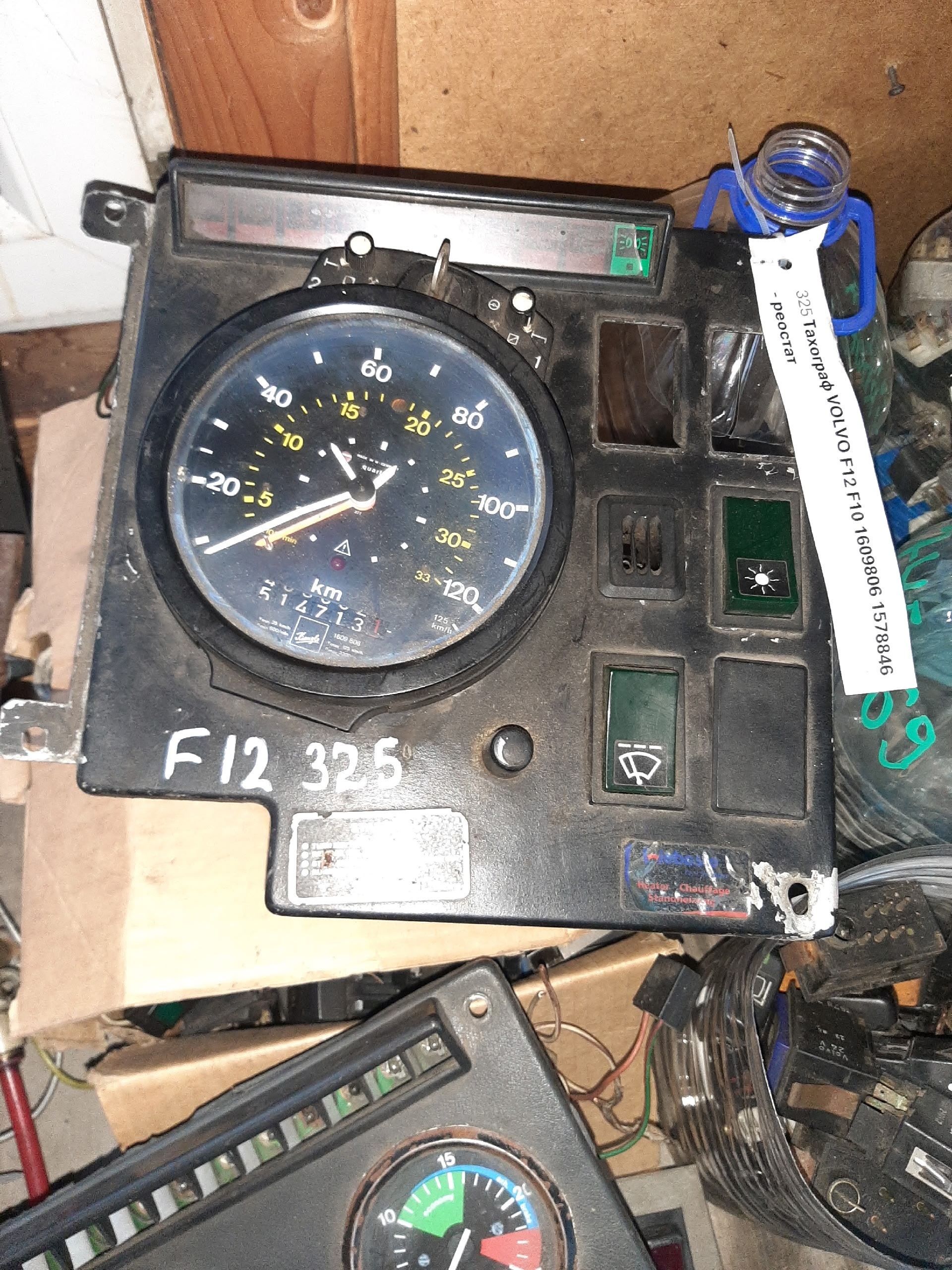 Панель приборов VOLVO F12