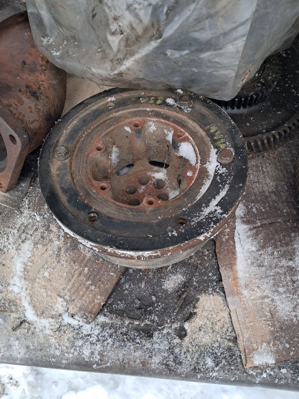 Шкив коленвала man tgl