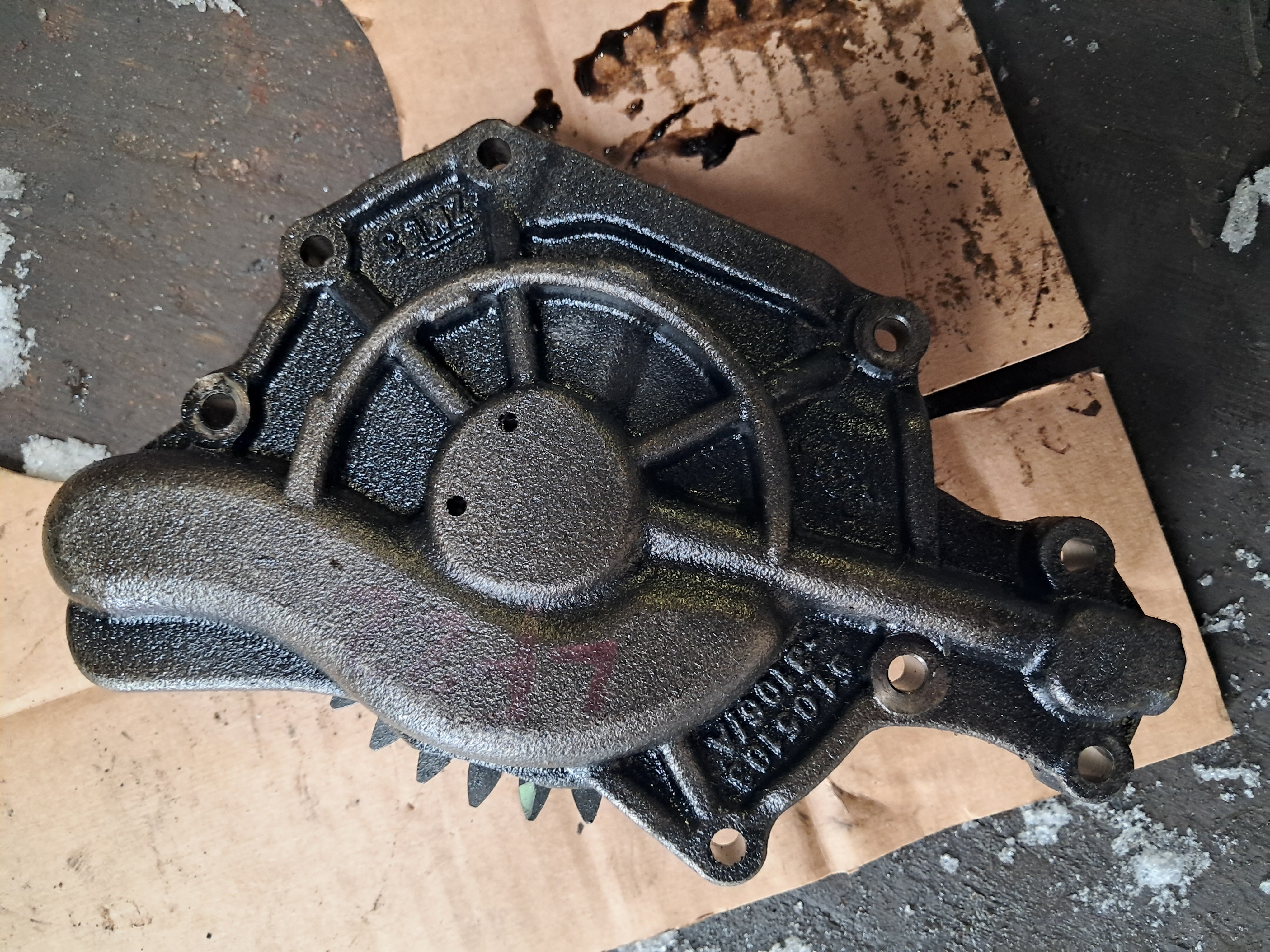 Насос масляный man tgs или man tgx