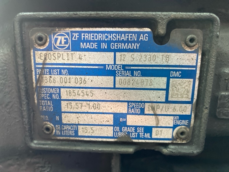 КПП ZF 12S2330TD DAF XF105 XF 105 (б/у)