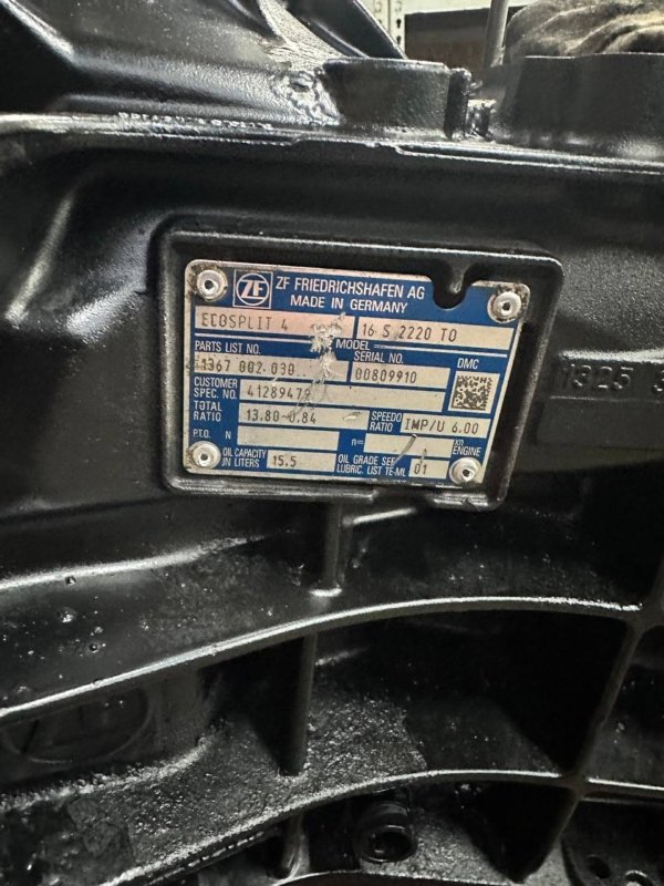 КПП ZF 16S2220TO Iveco Stralis (б/у)