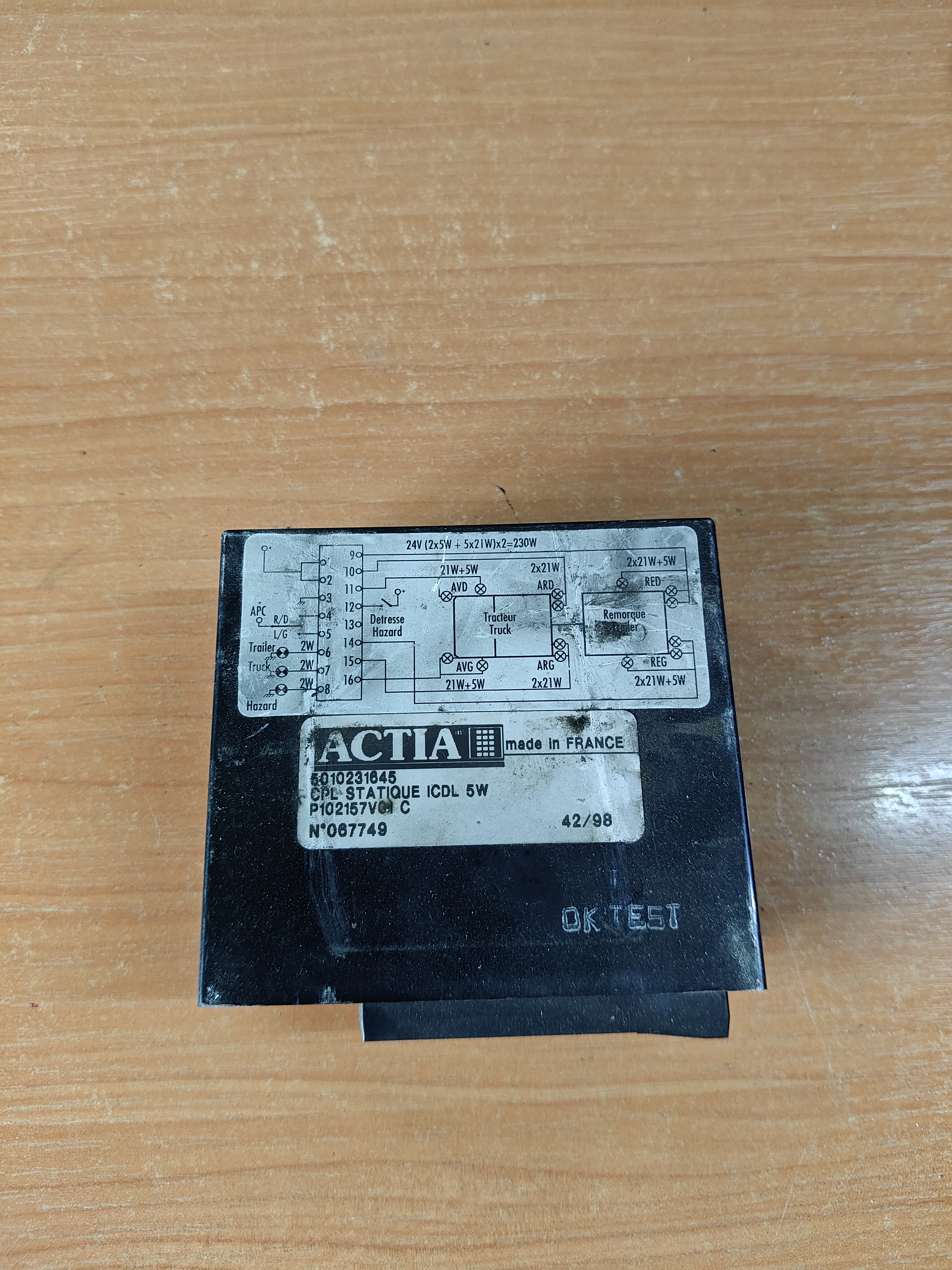 реле поворотов Renault magnum premium 5010231645