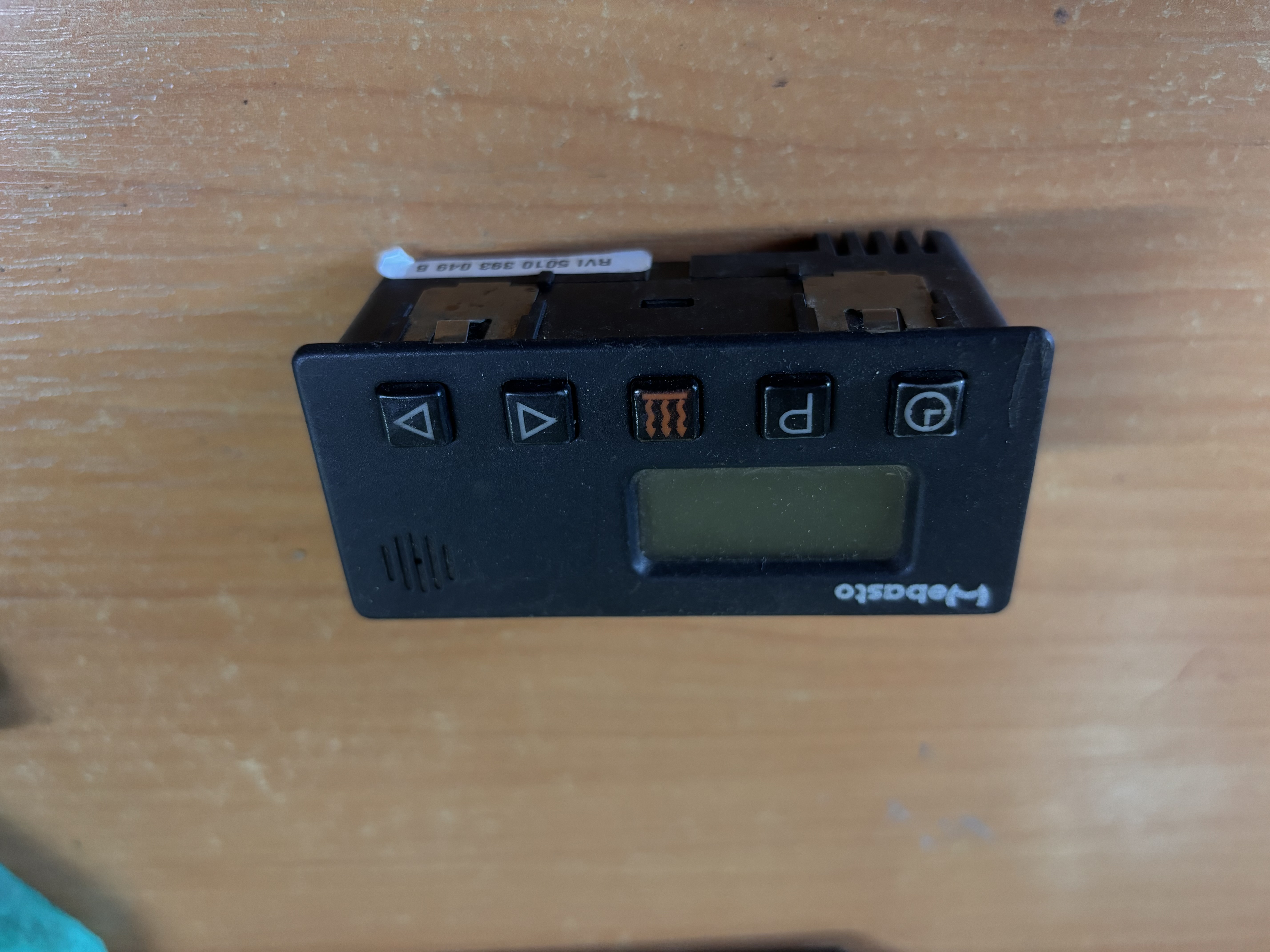Пульт управления отопителем таймер Webasto 5010393049 Рено премиум Renault Premium DCI320 2005