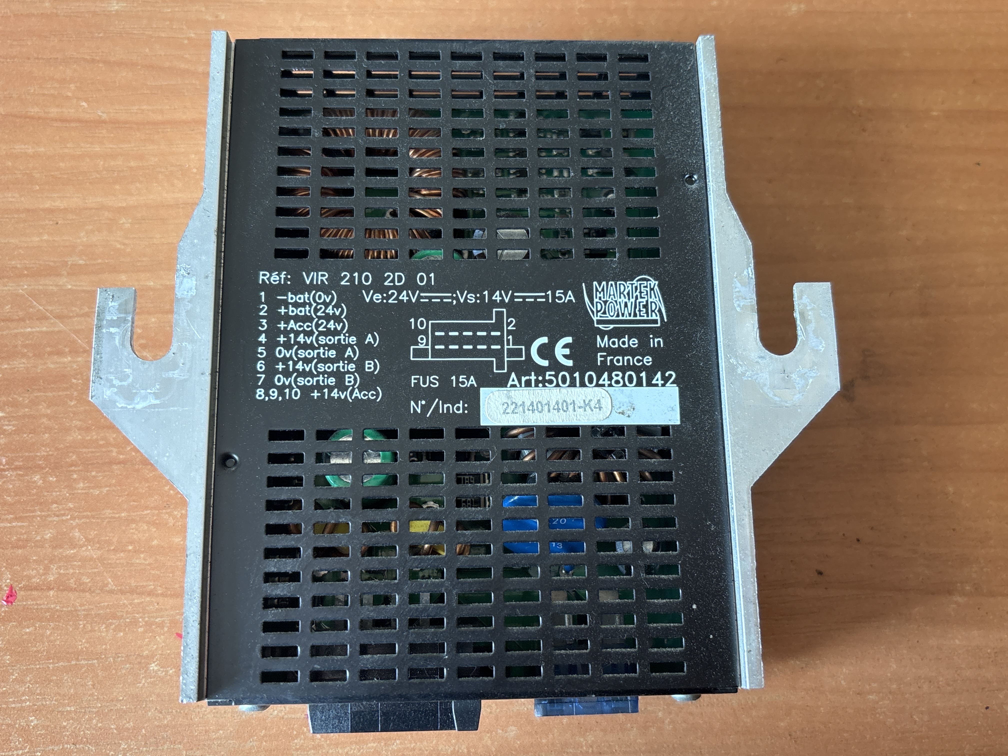 Преобразователь напряжения конвертер MAN TGM TGL Renault Magnum DAF LF45 5010480142