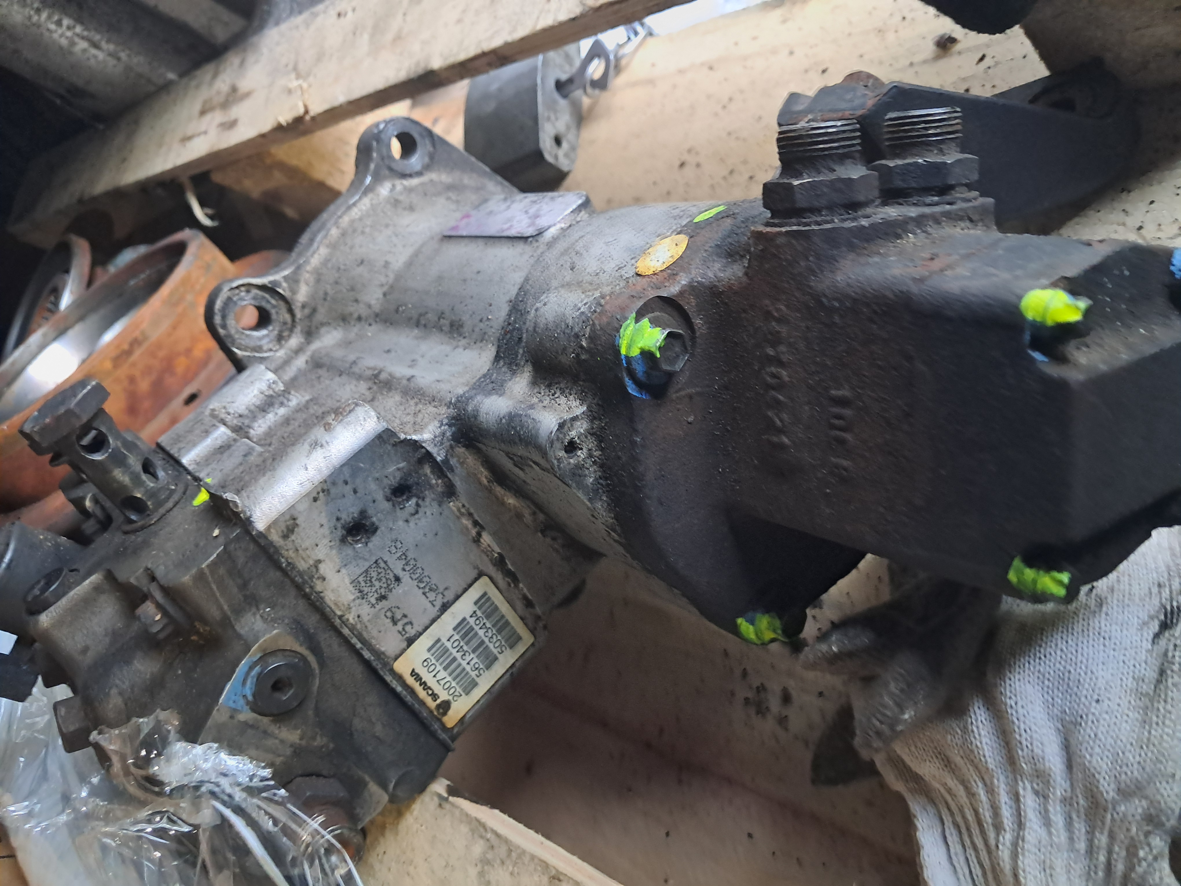 Разборка Scania: ТНВД DC09 DC13 XPI 2007109 б/у