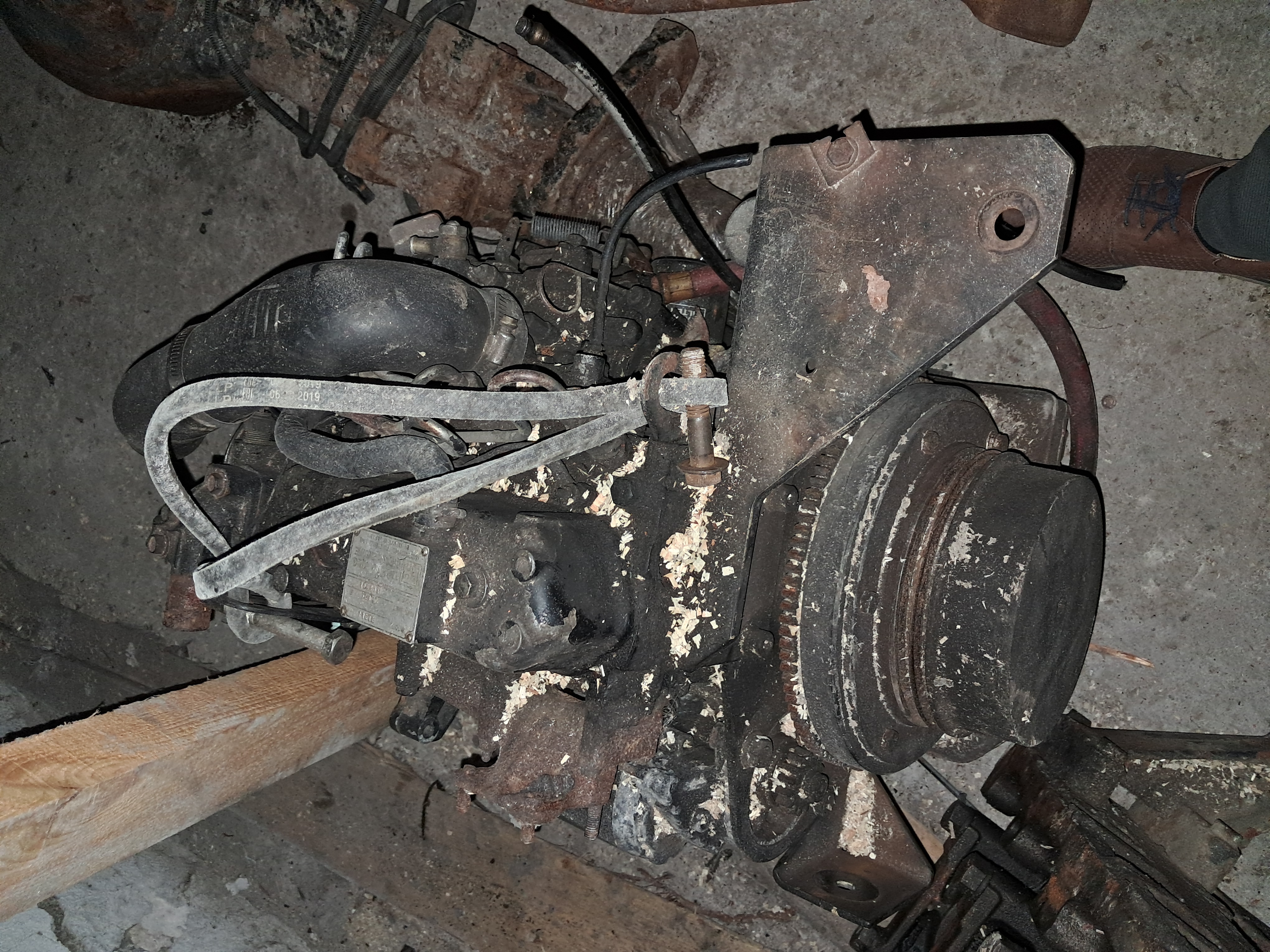 Разборка Thermo King: двигатель Yanmar 388 TK3.88 б/у в сборе